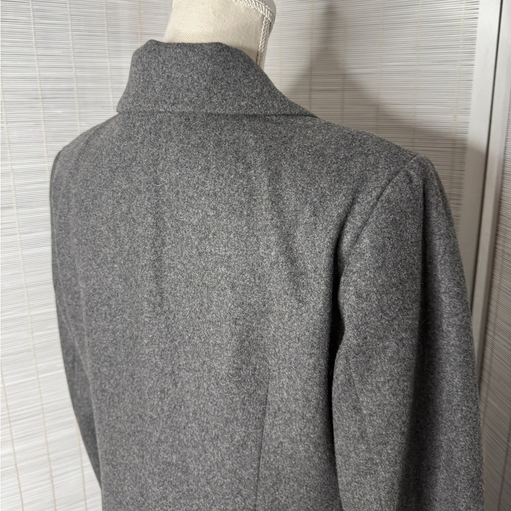 Pendleton Gray Blazer Classic Wool Design Size M - image 5